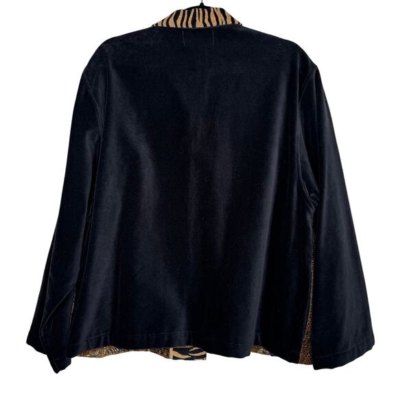 Tantrums Tiger Safari Button Down Collared Jacket XL - Picture 2 of 13